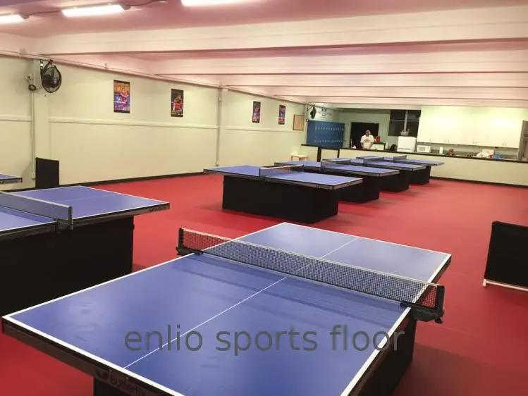 Enlio Ittf Certificated Table Tennis Pvc Sports Flooring Buy