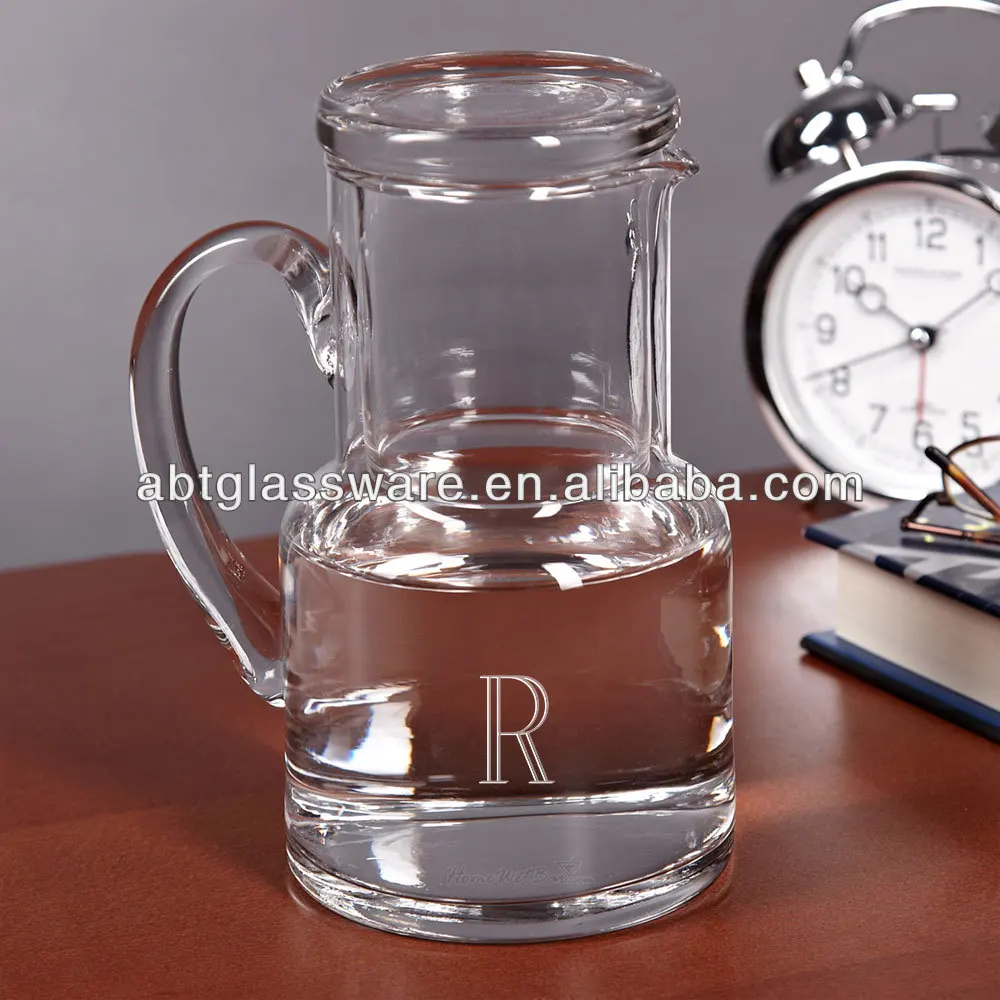 2 Piece Bedside Glass Carafe Set Buy 2 Piece Bedside Glass Carafe Set Glass Carafe Set Water Glass Set Product On Alibaba Com