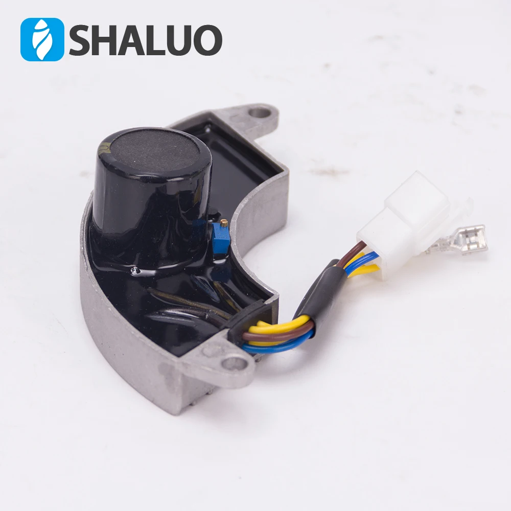 Generador monofásico AVR de 5kw, regulador de voltaje automático avr, generador de gasolina 188F, estabilizador de caja de aluminio