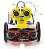 2WD Mini Round Double-Deck Smart Robot Car Chassis DIY Kit for Arduinos New