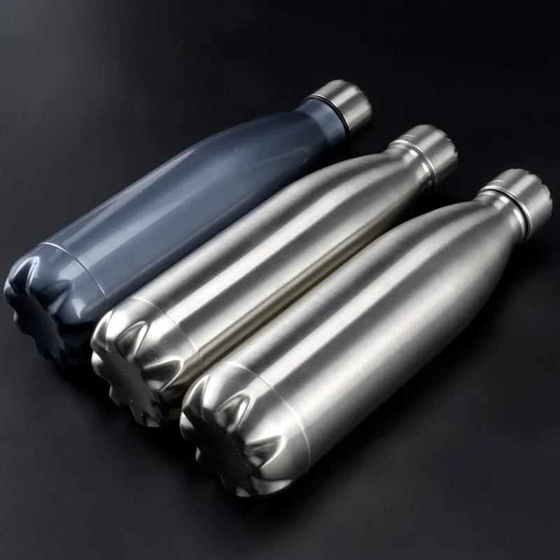 

hot selling design coke bottle shape double layer stainless steel vacuum bottles, Welcome to customization
