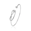 51793 Xuping new rhodium gold bangle models dazzling beaded bangle cuff imitation women jewelry