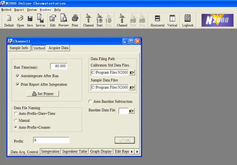N2000 Chromatography Data System Buy Chromatography Data System,N2000