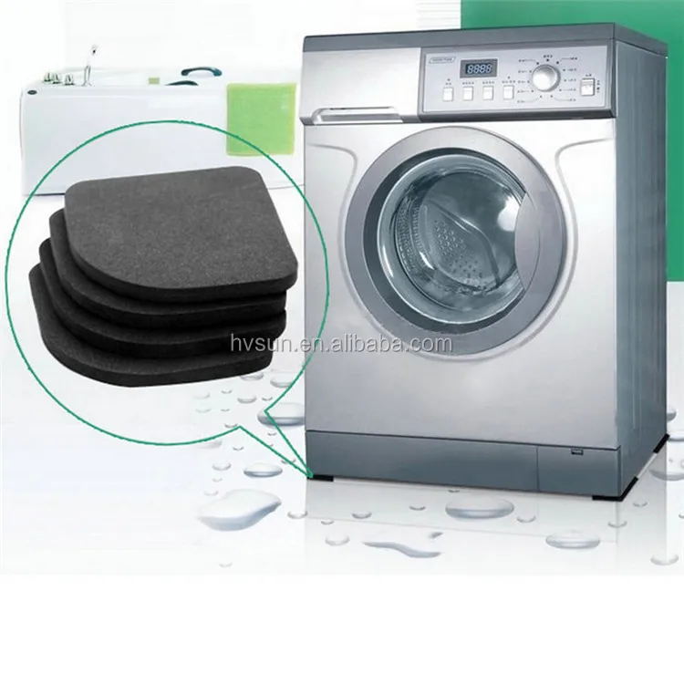Washing Machine Anti Vibration Pad Nonslips Mats Black Colorful Color