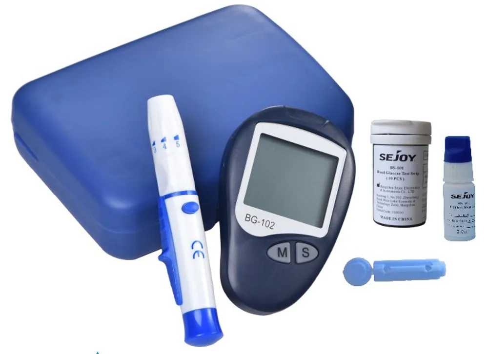 Blood Sugar Testing Equipment Portable Blood Glucometer - Buy ...