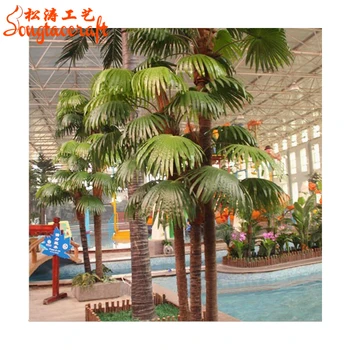 Factory Direct Areca Palm Trees Plastic Products Branches Resin Miniature Tree Factory Direct Areca Palm Trees Plastic Products Branches Resin Miniature Tree