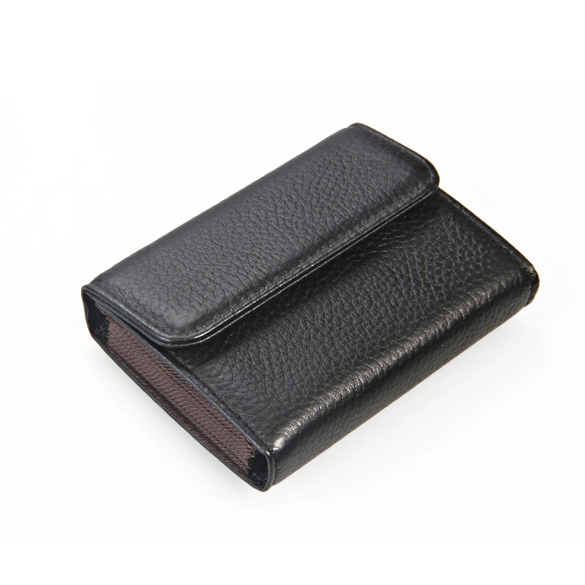 

fashion high quality wholesale cheap rfid business pocket leather credit card holder, Four color