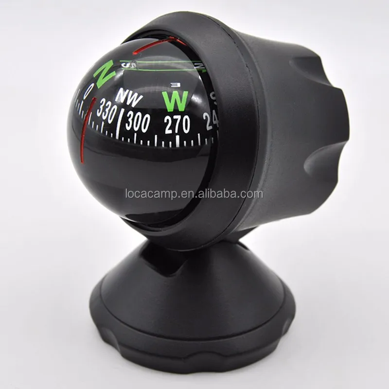 Selfadhesive Automobile Dashboard Ball Compass For Offroading Selfdriving Travelling Buy