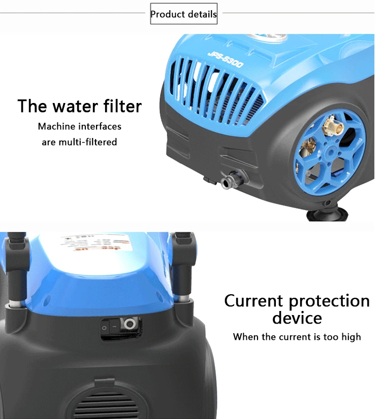 Portable Car Washer With Water Tank Car Wash Machine Pressure Washer