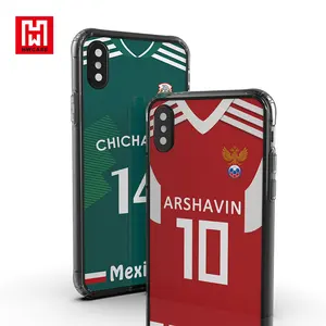 2018 World Cup Flag TPU & Glass Phone Case iPhone