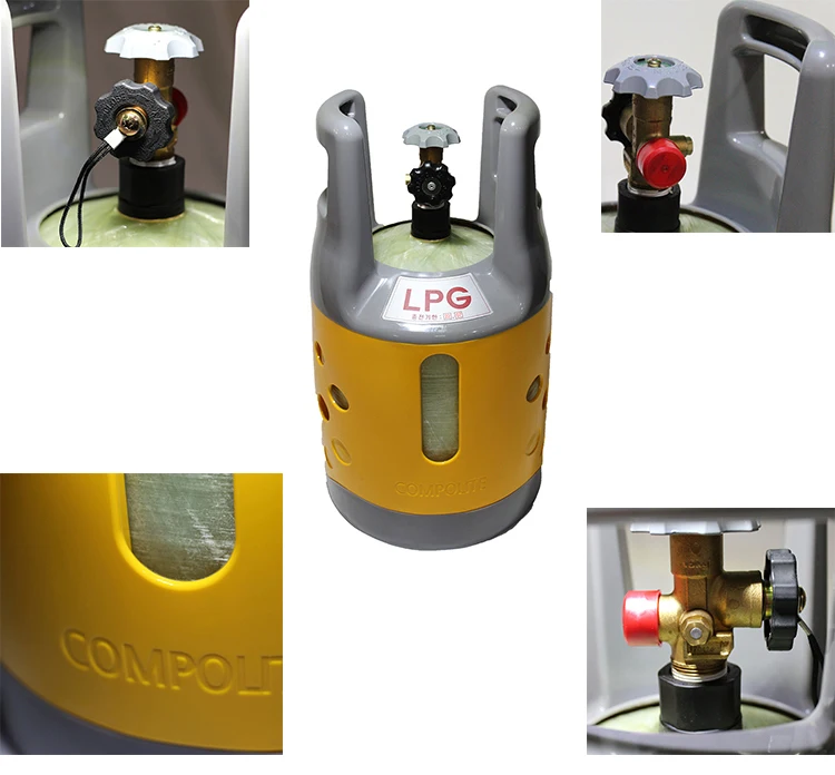 5kg Composite Lpg Gas Cylinder 12l Composite Lpg Cylinder Made In Korea