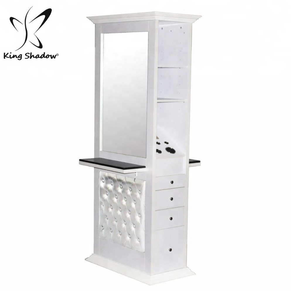 
king shadow salon furniture make up double sided mirror station  (60788679819)