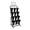BDD-FLW93 floor cut flower display stand 12 vase floral cart