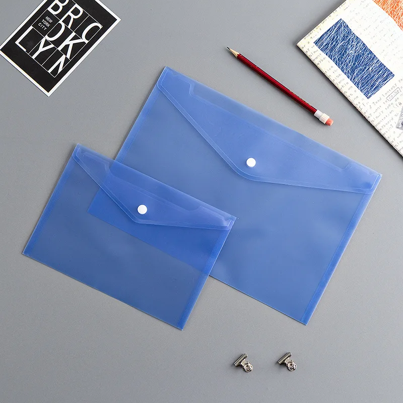 Colorful Clear Pp Document Storage Bag Durable Plastic Card Pocket File Bag Buy Document Bag