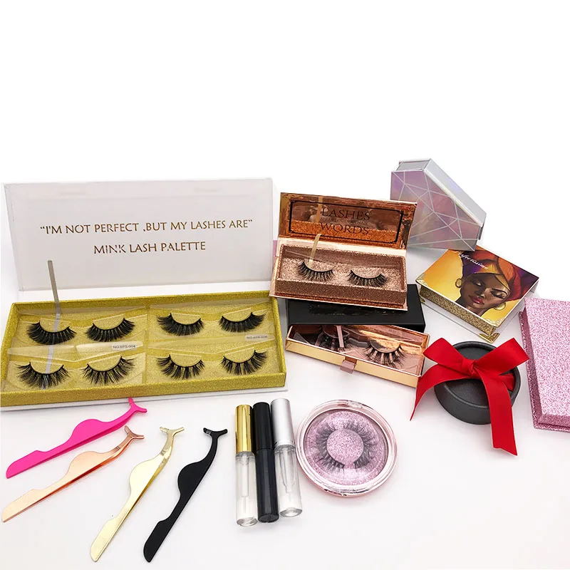

Low price false lashes real mink 3d eyelashes, Natural color eyelash