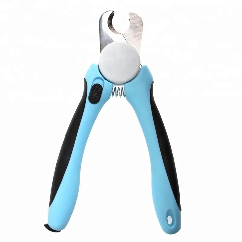 

Pet Cat Dog Nail Clippers Large Breeds and Trimmer With Safety Guard to Avoid Over-cutting, Pink,blue,yellow,etc.