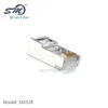 Shielded RJ45 CAT5E CAT6 Crimp Connector 8P8C STP Gold Plated Ethernet Network Cable Plug
