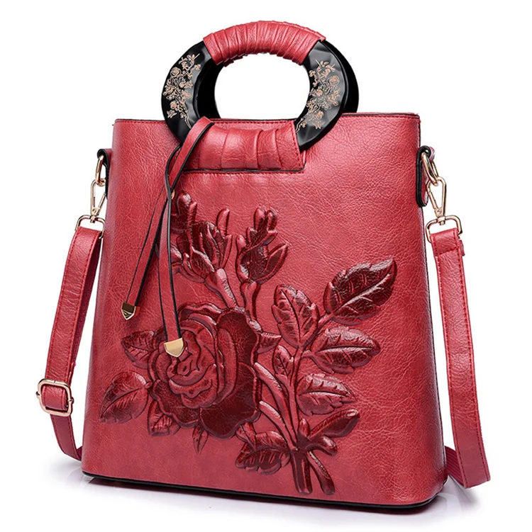 

Woman Bag 2019 Borse Da Donna Sac Bandouliere Femme, Red,green,brown