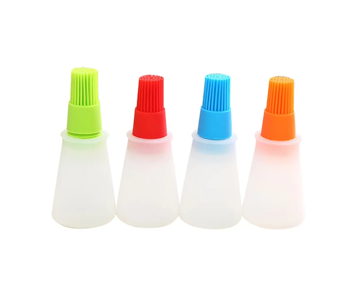 KUDA High Quality Silicone Oil Bottle Brush Cooking Baking Basting Pancake Kitchen Tool in STOCK