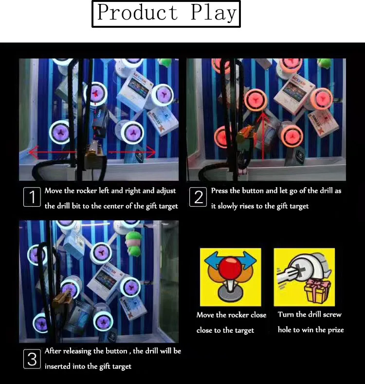 toy claw crane game machine