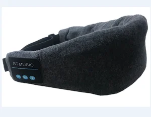 Grey Pink & Wireless Sleep Eye Mask Headphones