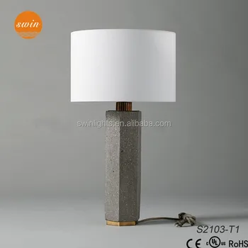 cement table lamps