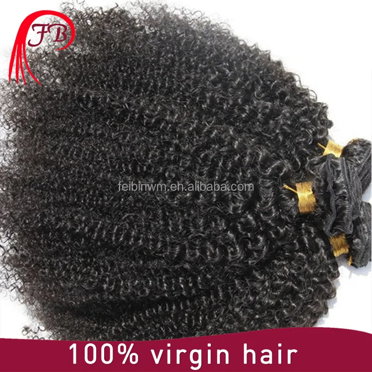 

Remy Brazilian Afro Kinky Curly Human Hair Extension