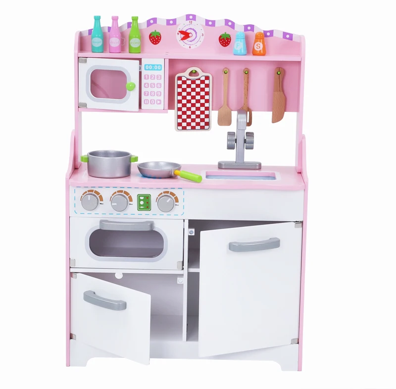 preschool wooden kitchen set