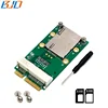 Mini PCIe Wireless Module to Mini PCIe Converter Adapter with SIM Card Slot for GSM/GPRS/3G/4G/WLAN/WWLAN/GPS/ LTE/Mini Card