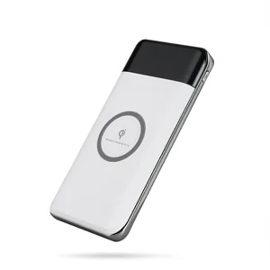 Fast Charging 10000mAh Wireless Power Bank LED Display
