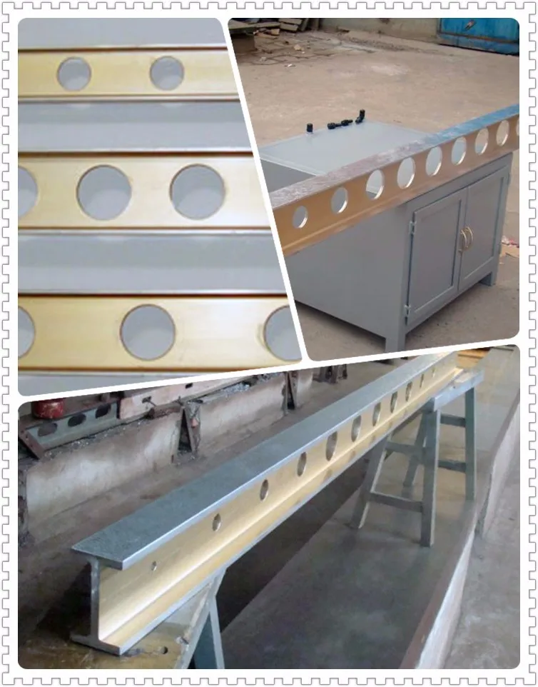 high precision cast iron straight edge ruler tools