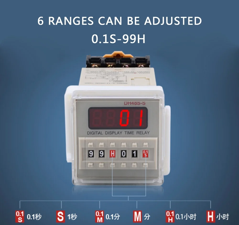 Omron Time Delay Relay 220v Dh48ss,Timer Relay Buy Time Relay,Time