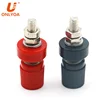 Electrical Male Screw Type Audio Pure copper nickel plated M6 6mm electrical terminal binding post Connector for Speaker