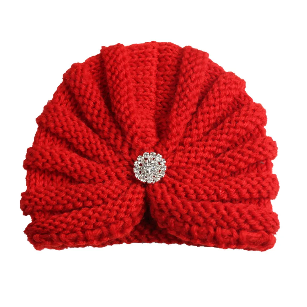 
New Style Baby Cute drill beanie Hats girl boy unisex autumn Winter kids Knit Hat 
