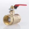Best price global wrench screw down water threaded 3/4 inch forged rotary handles mini cock brass cock valve