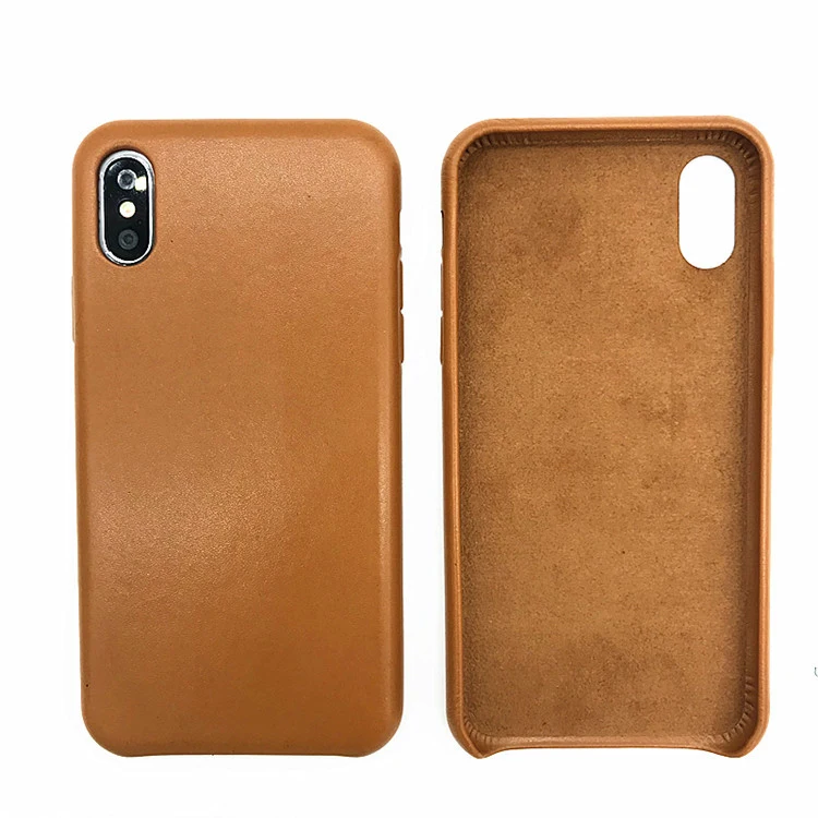 For iPhone X XS Leather Back Case Cover Cell Phone Cover for iPhone X XS