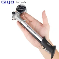 

Mini Portable Hand Bicycle Pump Bike Shock Pump With Psi Gauge Bike Accessories