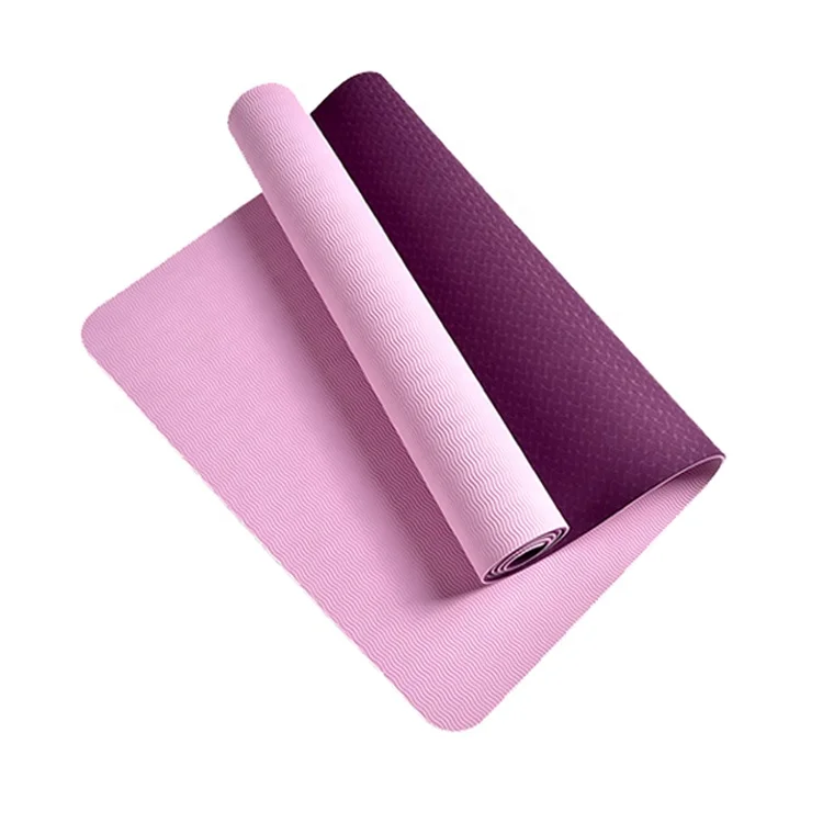

Good surface soft easy to wash yoga mat eco friendly tpe yoga mat with carry bag