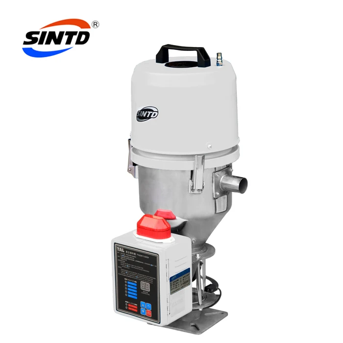 Plastic Pellets 0.75 Kw Vacuum Hopper Autoloader For Injection Molding