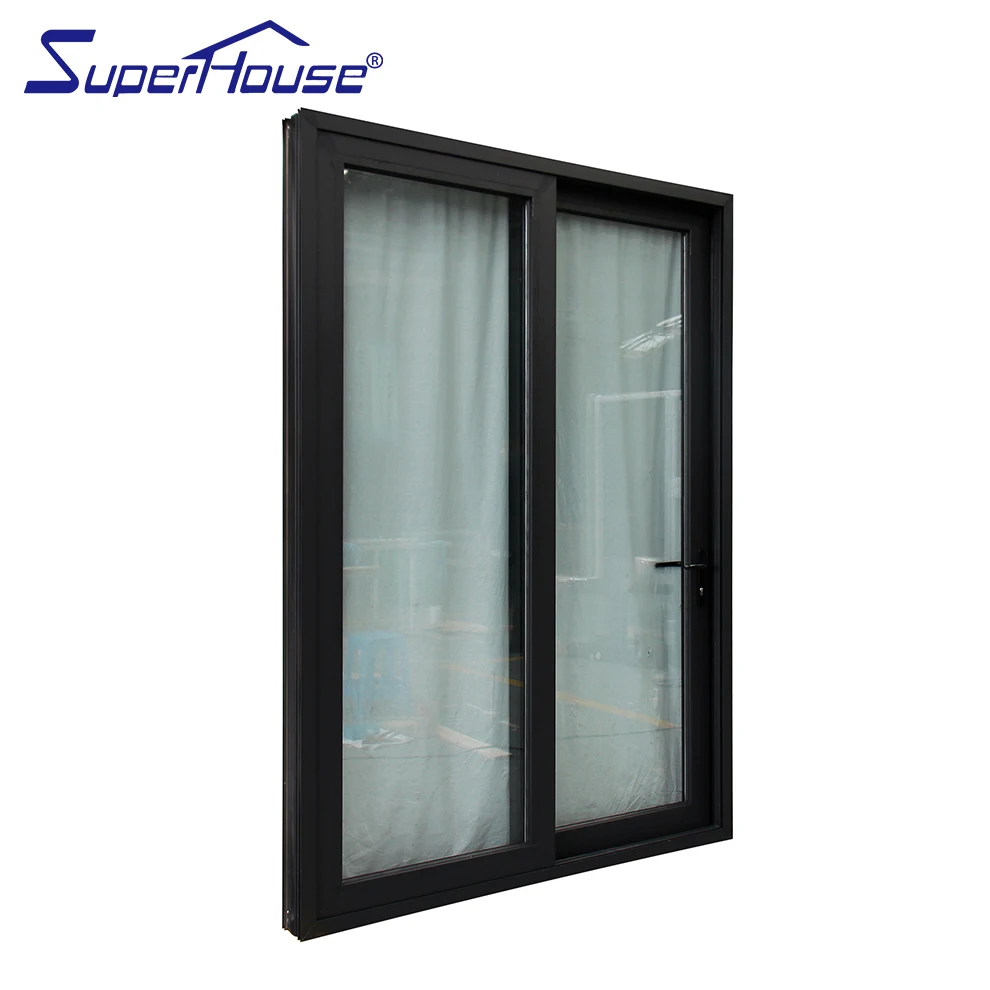 USA standard glass aluminum sliding door system glazed aluminium sliding door in mlaysia