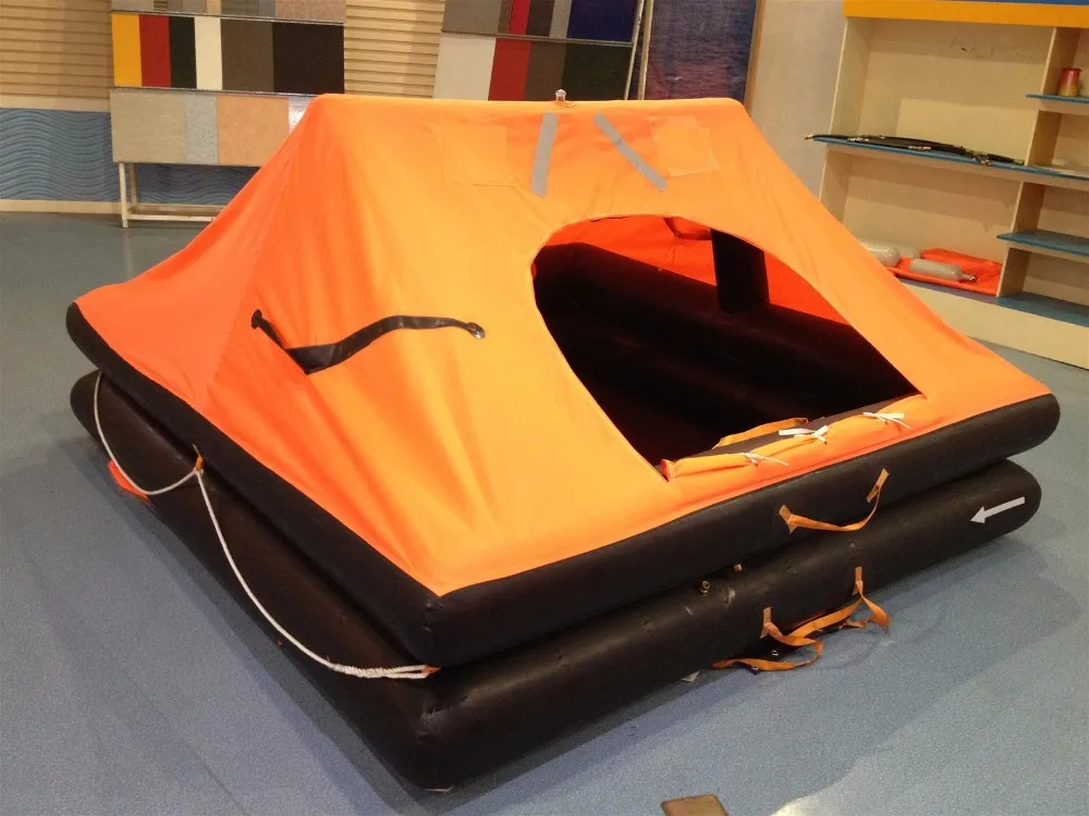 4 Person Inflatable Leisure Inflatable Life Rafts With Valise Packing ...