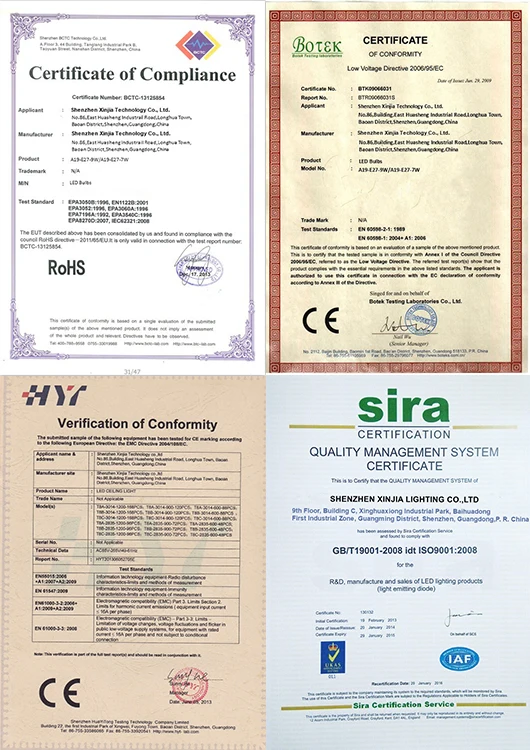 light from manufacturer