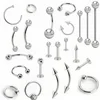 body piercing jewelry magnetic lip piercing ,fake lip piercings