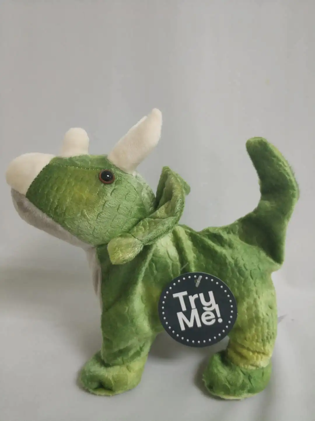 plush talking dinosaur