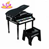 High quality instrument toy wooden kids piano for wholesale W07K014