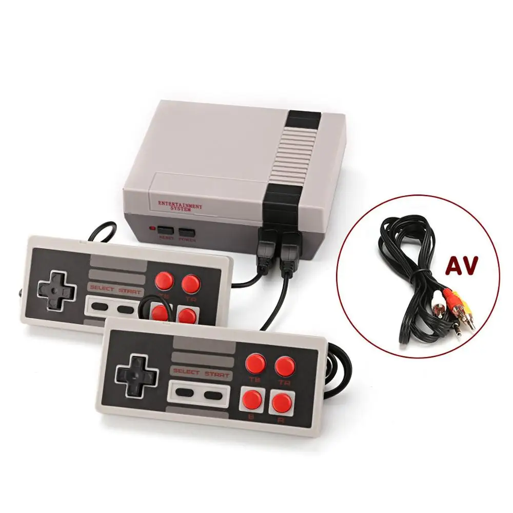 Mini Classic 620 Games Console Entertainment System, With 2 Handle for Retro Classic Game