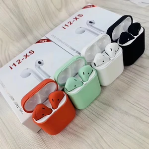 i12XS TWS Wireless Earphones Charging Box