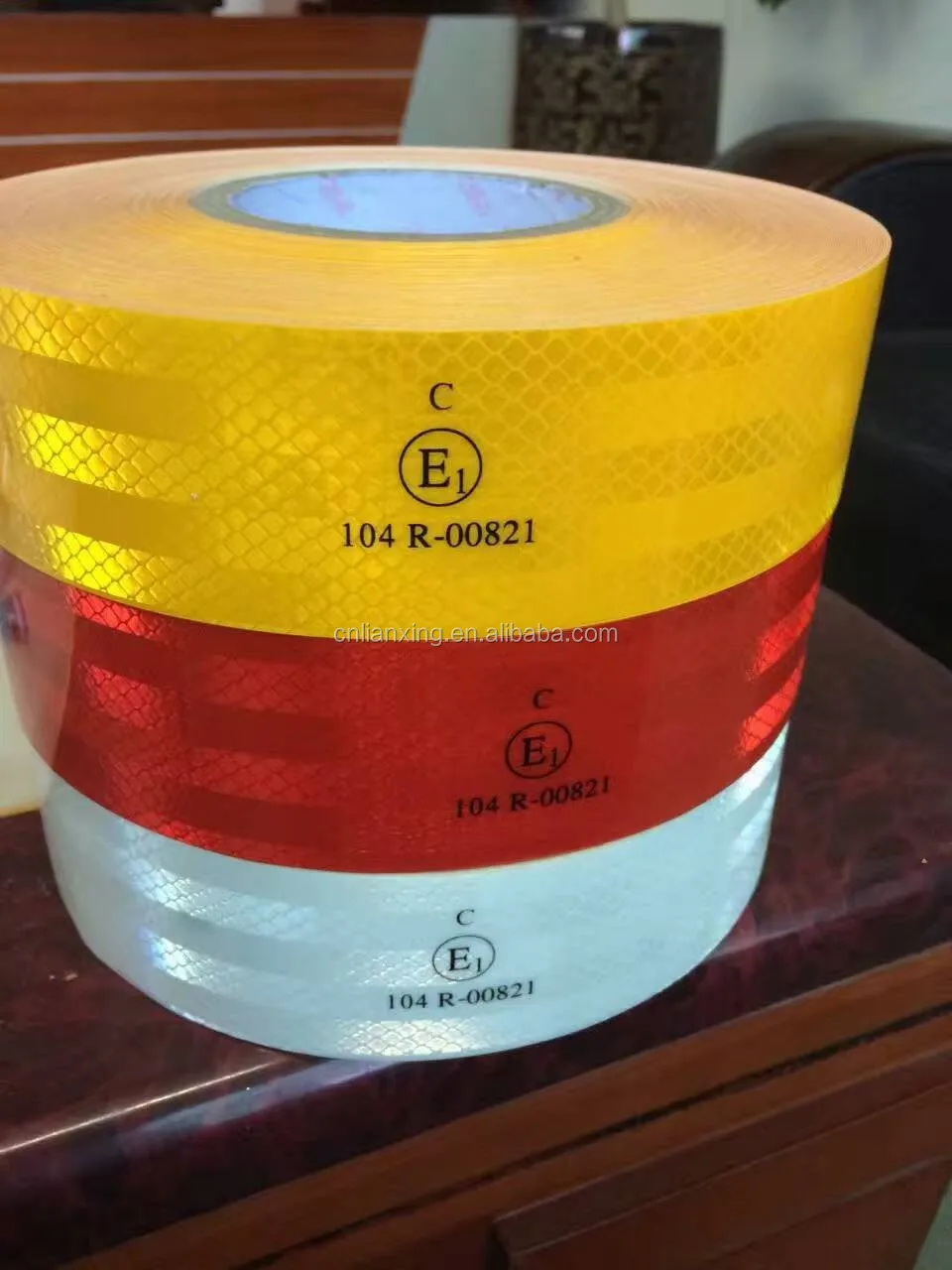 Ece R104 Certified Traffic Cone Vehicle Retro Reflective Self Adhesive ...