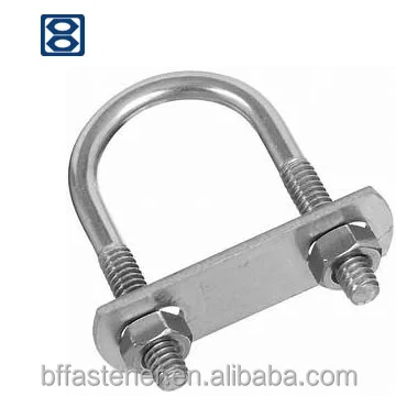 
zinc plated carbon steel U type bolt 