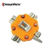 Square Train Key Wrench set 10 in 1 Universal Cross Switch Key Wrench